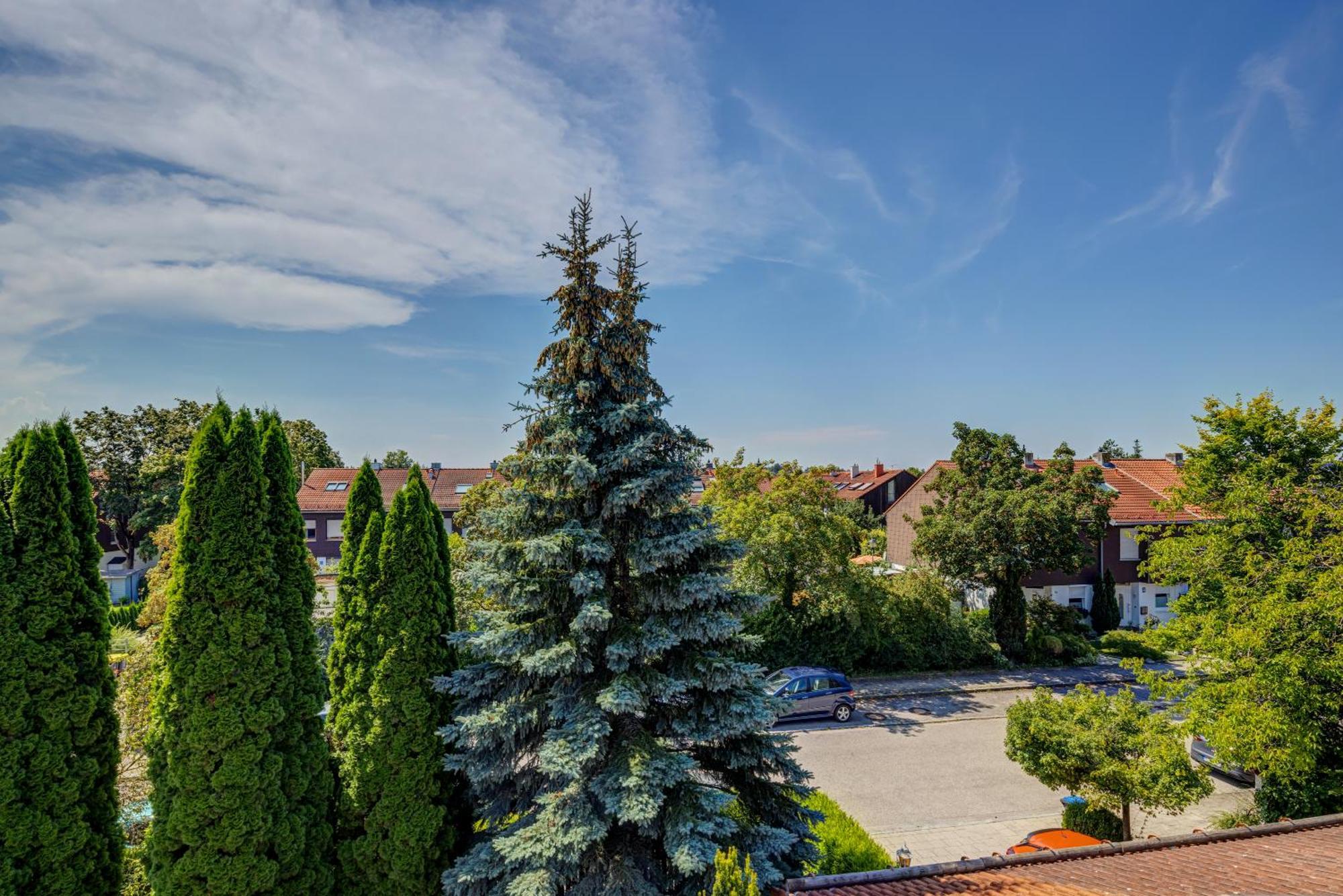 Appartement Stylish Loft With Balcony, Quiet And Spacious Unterschleissheim
