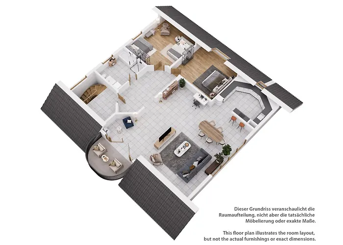 Stylish Loft With Balcony, Quiet And Spacious